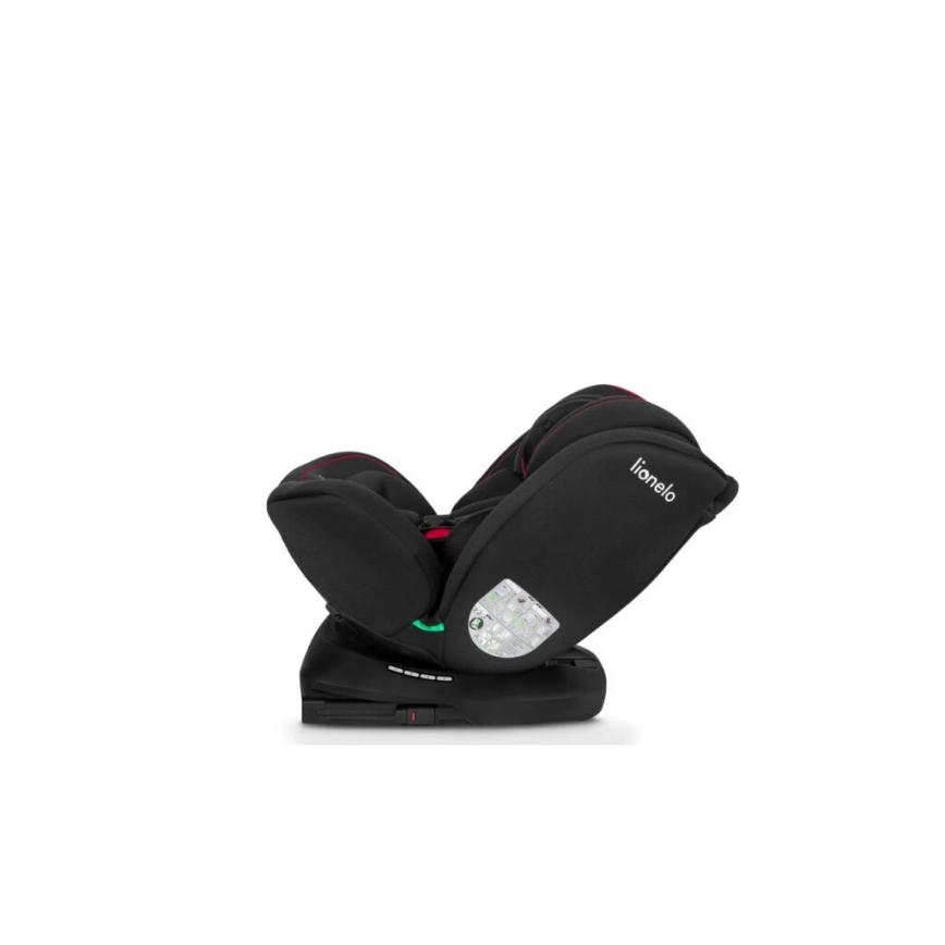 Lionelo - Autositz BASTIAAN i-Size 40-150 cm schwarz/rot