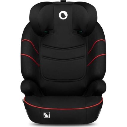 Lionelo - Autositz LARS i-Size 100-150 cm schwarz/rot