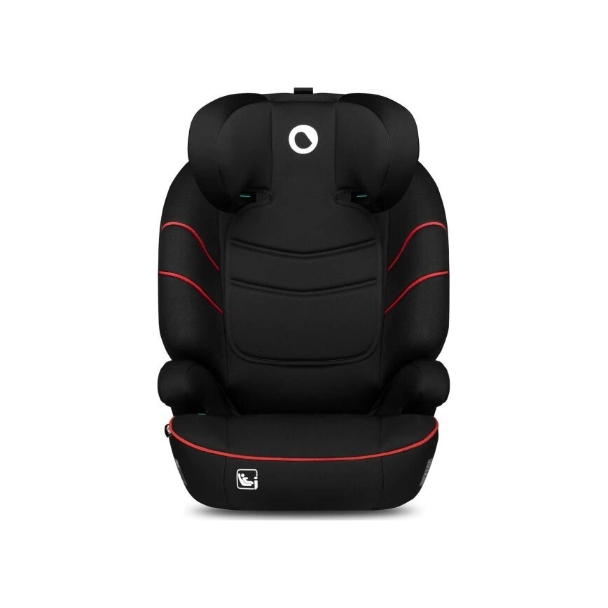 Lionelo - Autositz LARS i-Size 100-150 cm schwarz/rot