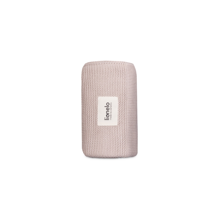 Lionelo - Baby-Bambusdecke 75x100 cm Sandbeige