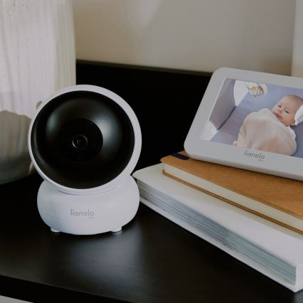 Lionelo - Baby monitor con schermo BABYLINE 8.3 5V 3600 mAh