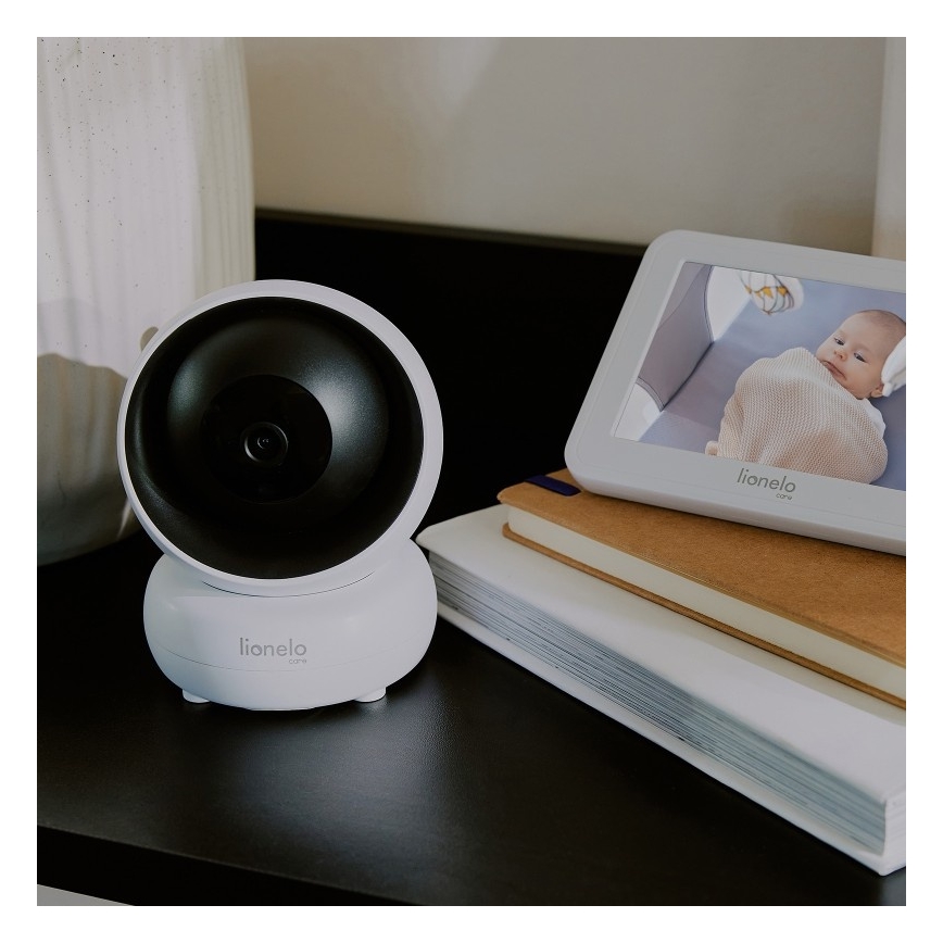 Lionelo - Baby monitor con schermo BABYLINE 8.3 5V 3600 mAh