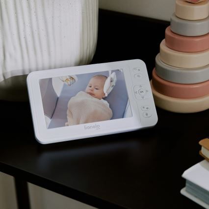 Lionelo - Baby monitor con schermo BABYLINE 8.3 5V 3600 mAh