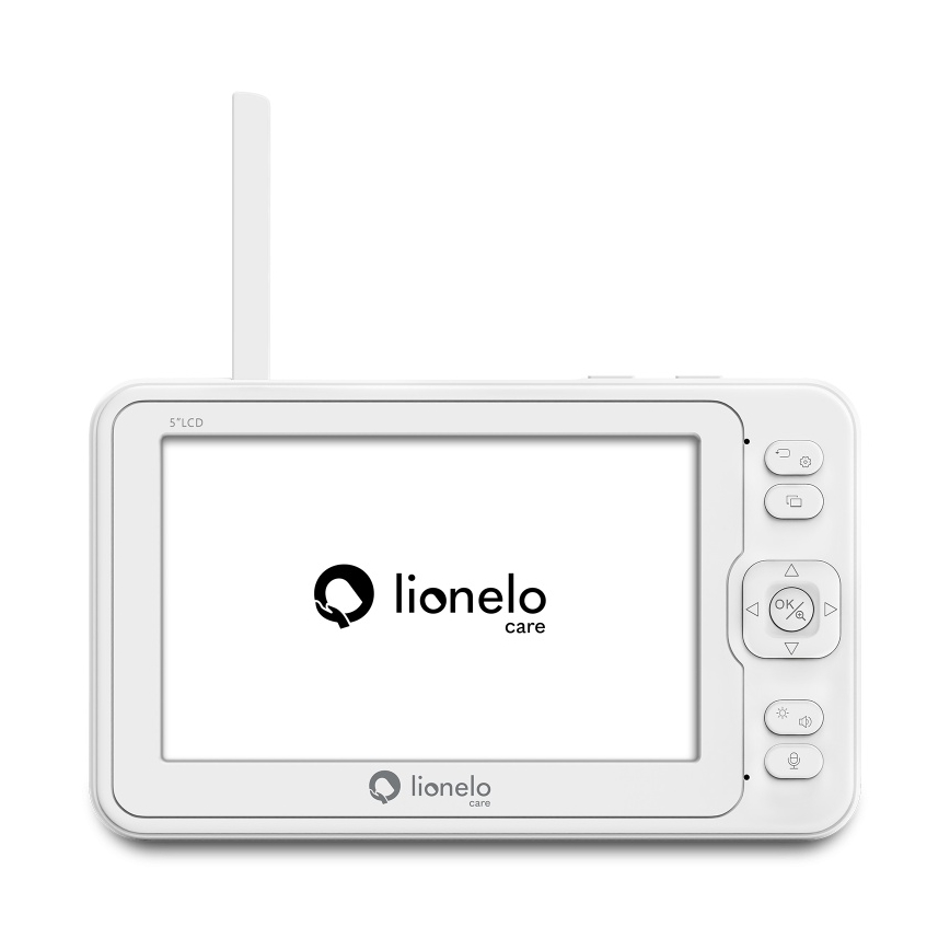 Lionelo - Baby monitor con schermo BABYLINE 8.3 5V 3600 mAh