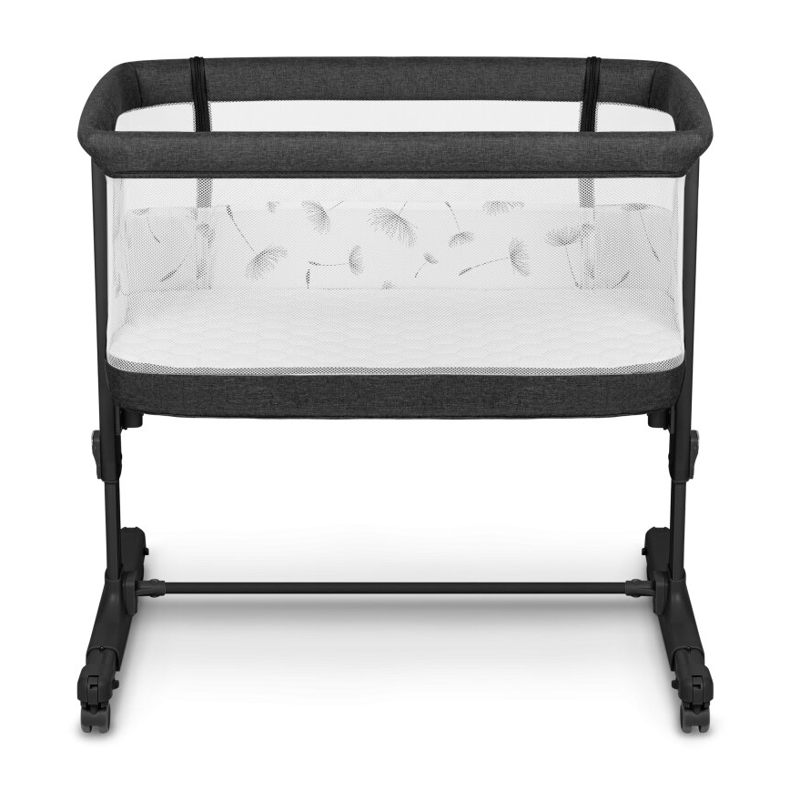 Lionelo - Babybett 3-in-1 AURORA schwarz