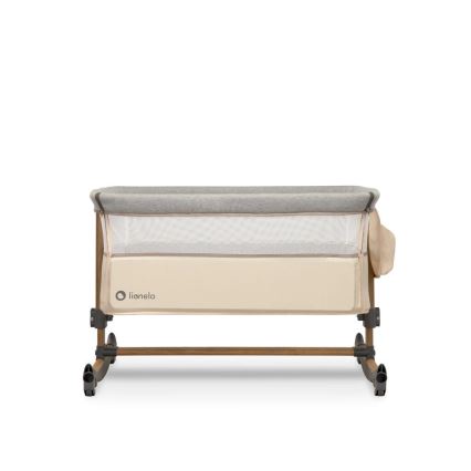 Lionelo - Babybett 3-in-1 LEONIE grau/beige