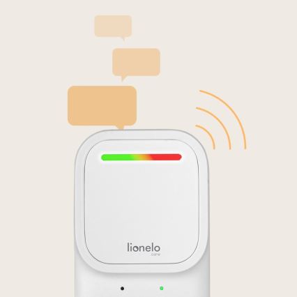 Lionelo - Babyphone audio sans fil et rechargeable BABYLINE 2.2 5V