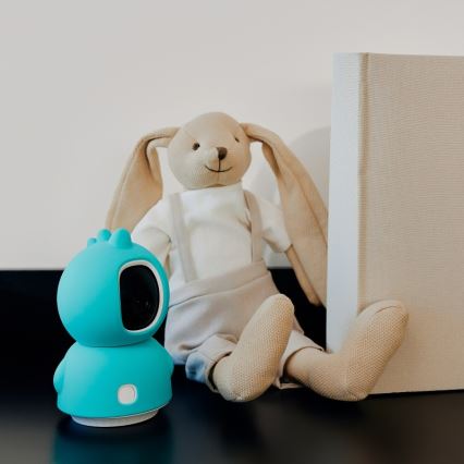 Lionelo - Babyphone connecté BABYLINE VIEW Wi‑Fi 5V Blanc