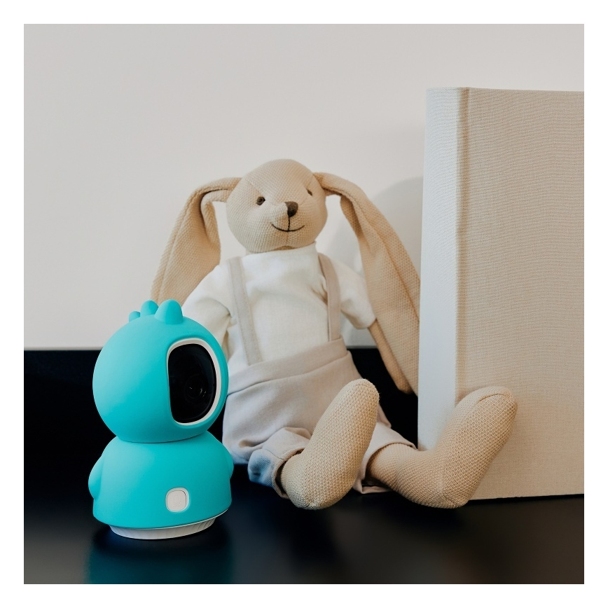 Lionelo - Babyphone connecté BABYLINE VIEW Wi‑Fi 5V Blanc