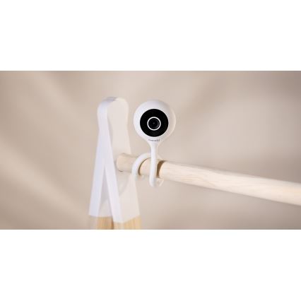Lionelo - Babyphone intelligent BABYLINE SMART Wi-Fi blanc