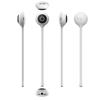 Lionelo - Babyphone intelligent BABYLINE SMART Wi-Fi blanc