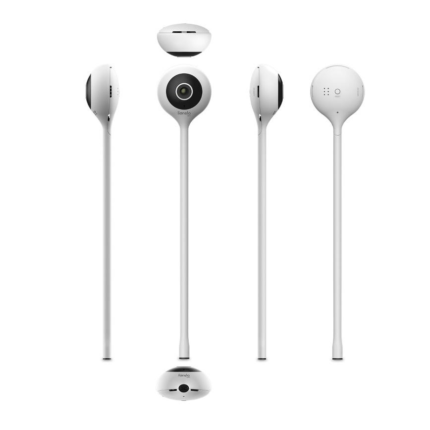 Lionelo - Babyphone intelligent BABYLINE SMART Wi-Fi blanc