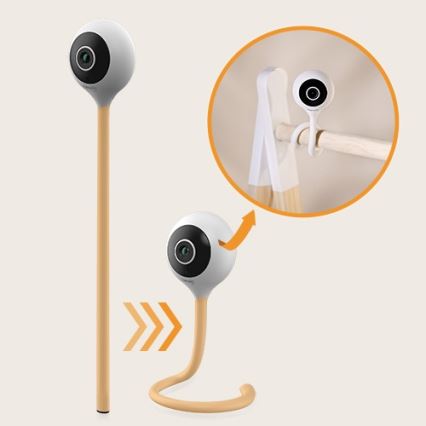 Lionelo - Babyphone intelligent BABYLINE SMART Wi-Fi blanc
