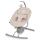 Lionelo - Babyschaukel RIO mit Melodie, 4xC, Beige Latte + Fernbedienung