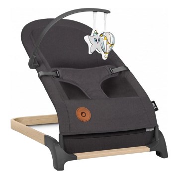Lionelo - Babywippe JUNE anthrazit