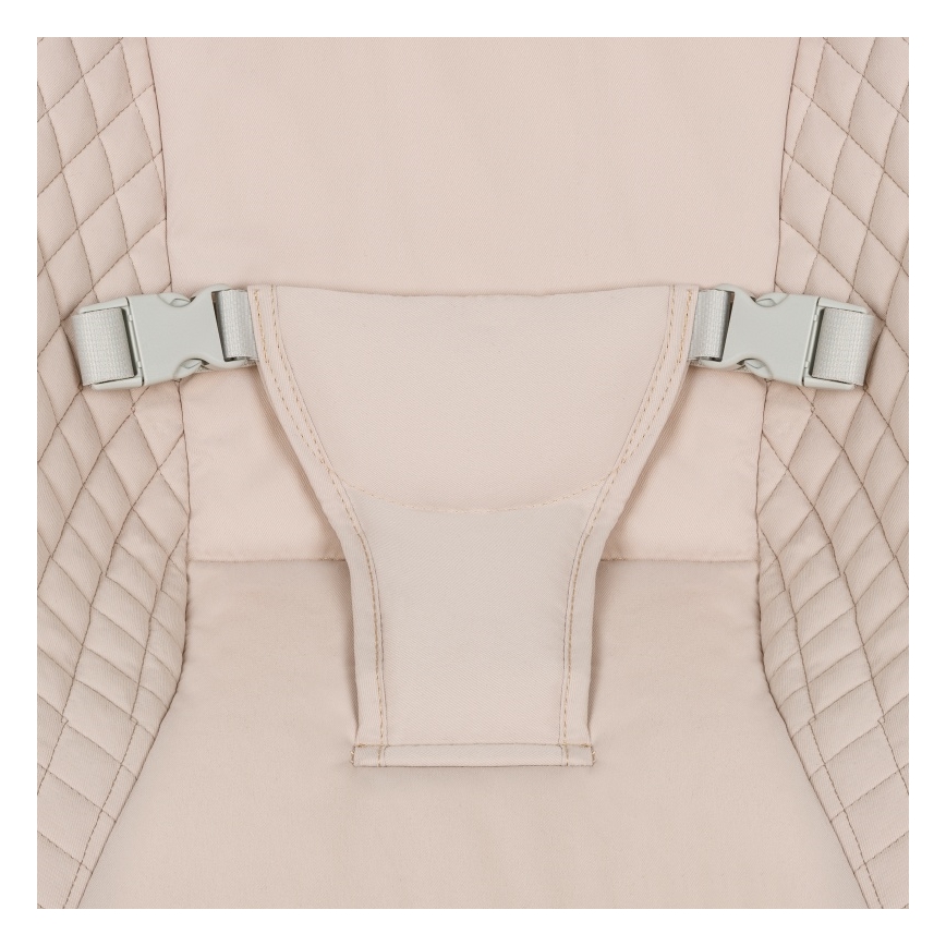 Lionelo - Babywippe mit Melodie RIO 4xC Beige Latte + Fernbedienung