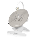 Lionelo - Balancelle musicale pour bébé IRIS, 4x AA, beige sable