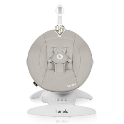 Lionelo - Balancelle musicale pour bébé IRIS, 4x AA, beige sable