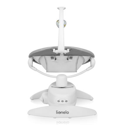 Lionelo - Balancelle musicale pour bébé IRIS Grey Concrete