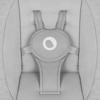 Lionelo - Balancelle musicale pour bébé IRIS Grey Concrete