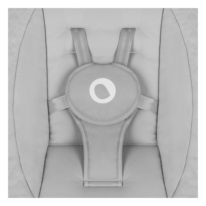 Lionelo - Balancelle musicale pour bébé IRIS Grey Concrete