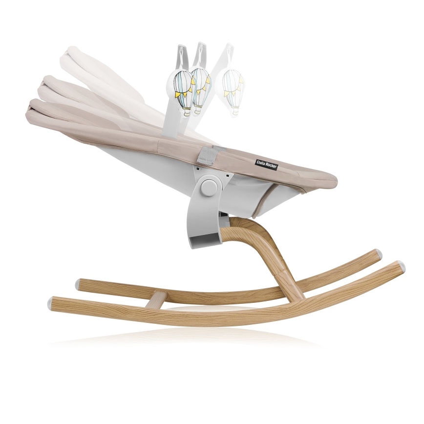 Lionelo - Balancelle pour bébé DALIA ROCKER Beige Sable