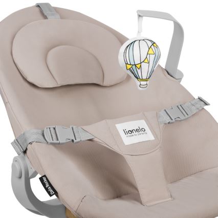 Lionelo - Balancelle pour bébé DALIA ROCKER Beige Sable