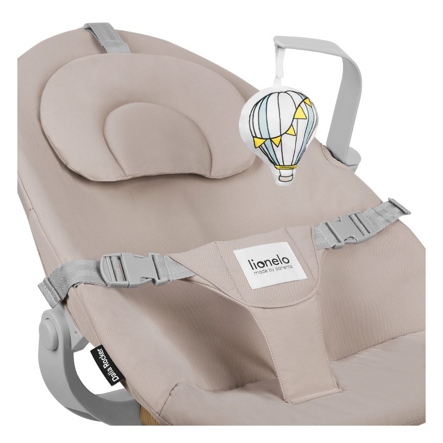 Lionelo - Balancelle pour bébé DALIA ROCKER Beige Sable