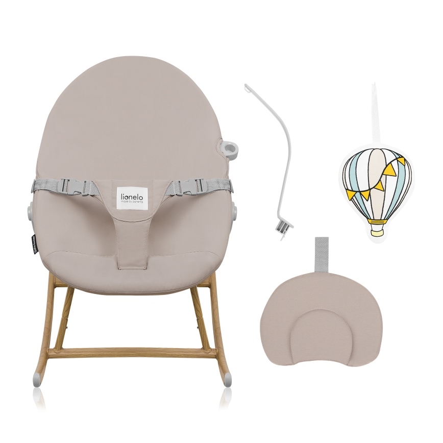 Lionelo - Balancelle pour bébé DALIA ROCKER Sable