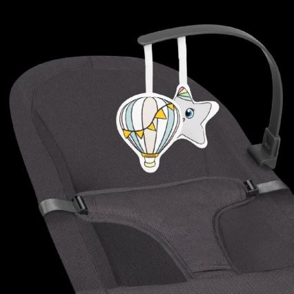 Lionelo - Balancelle pour bébé JUNE anthracite