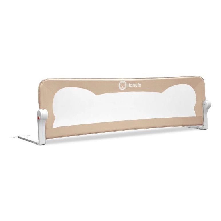 Lionelo - Barriera di sicurezza per letti EVA beige
