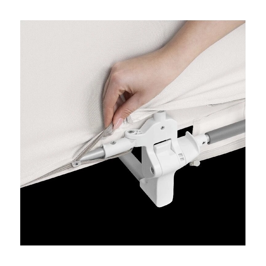 Lionelo - Barriera di sicurezza per letti LORA grigio