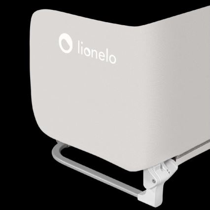 Lionelo - Barriera di sicurezza per letti LORA grigio