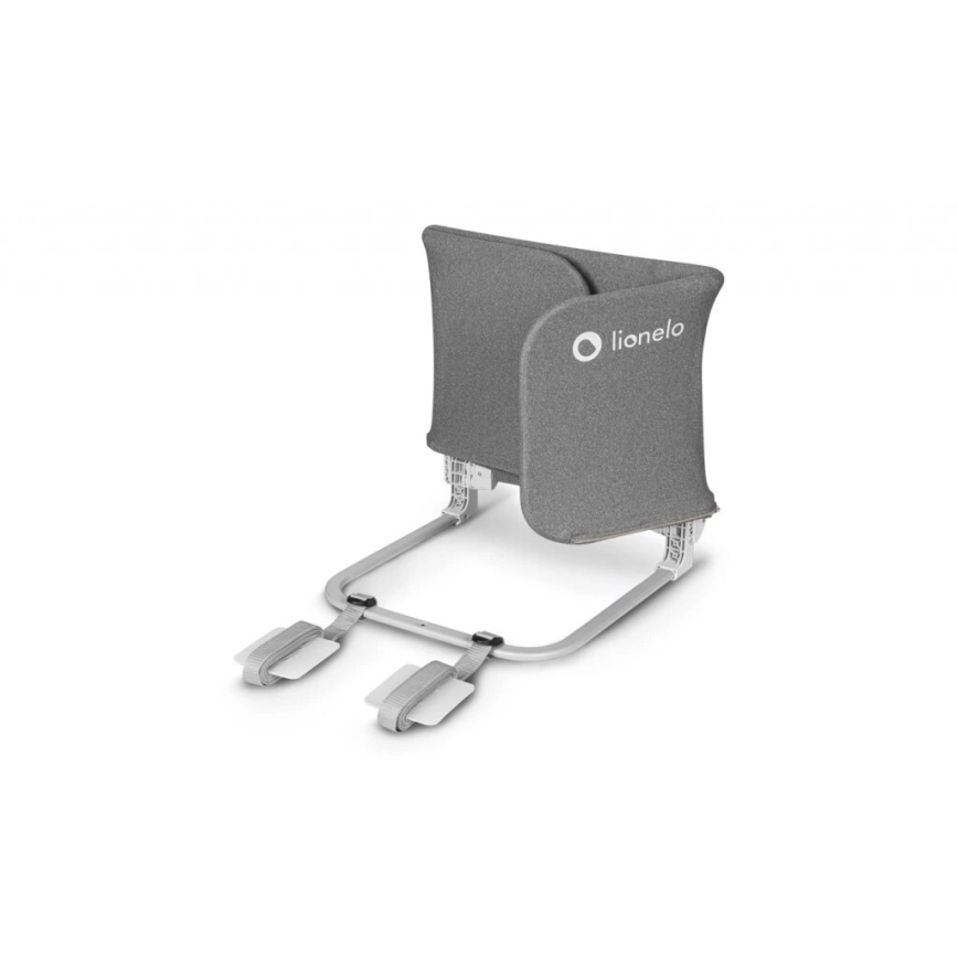 Lionelo - Barriera di sicurezza per letti LORA grigio scuro