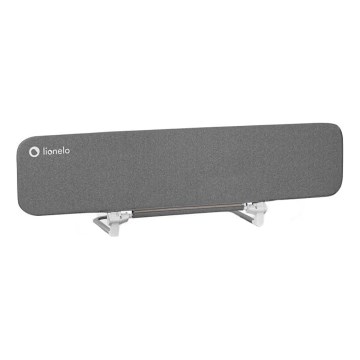 Lionelo - Barriera di sicurezza per letti LORA XL grigio scuro