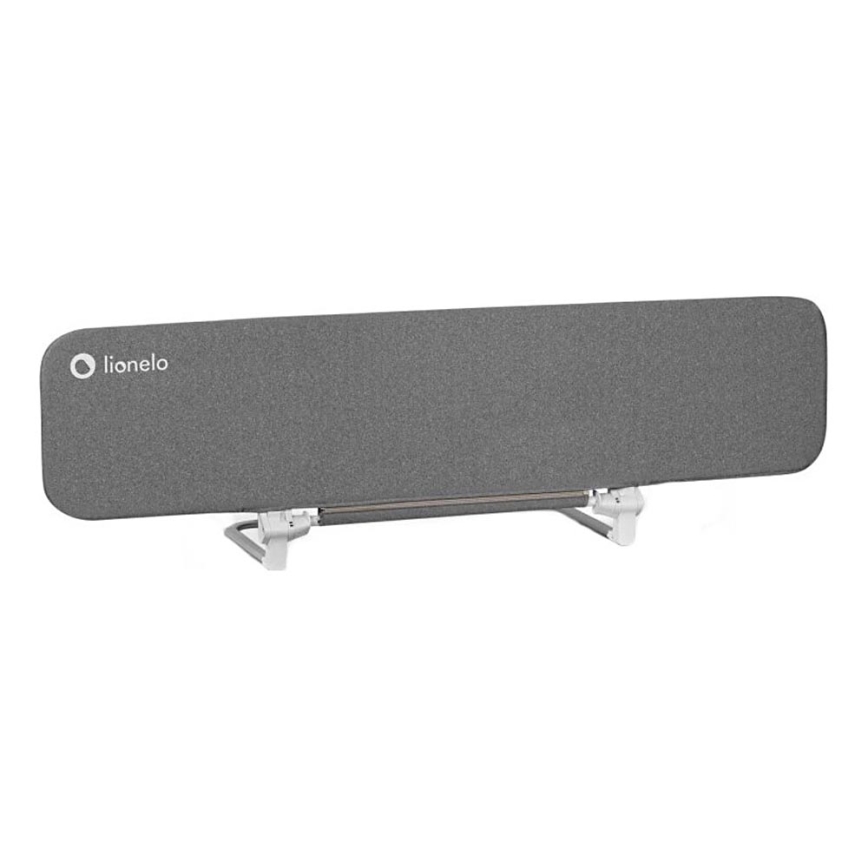Lionelo - Barriera di sicurezza per letti LORA XL grigio scuro