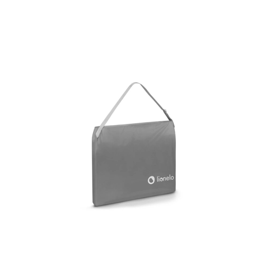 Lionelo - Barriera di sicurezza per letto LORA grigio scuro