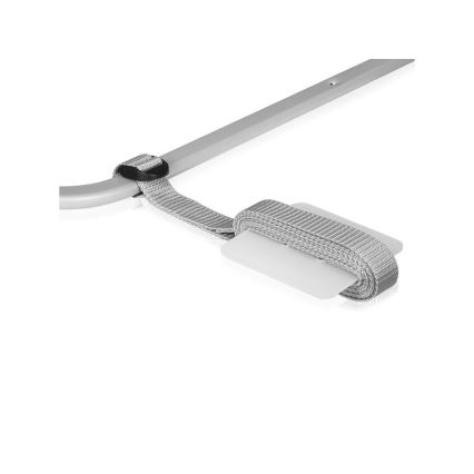 Lionelo - Barriera di sicurezza per letto LORA XL grigia