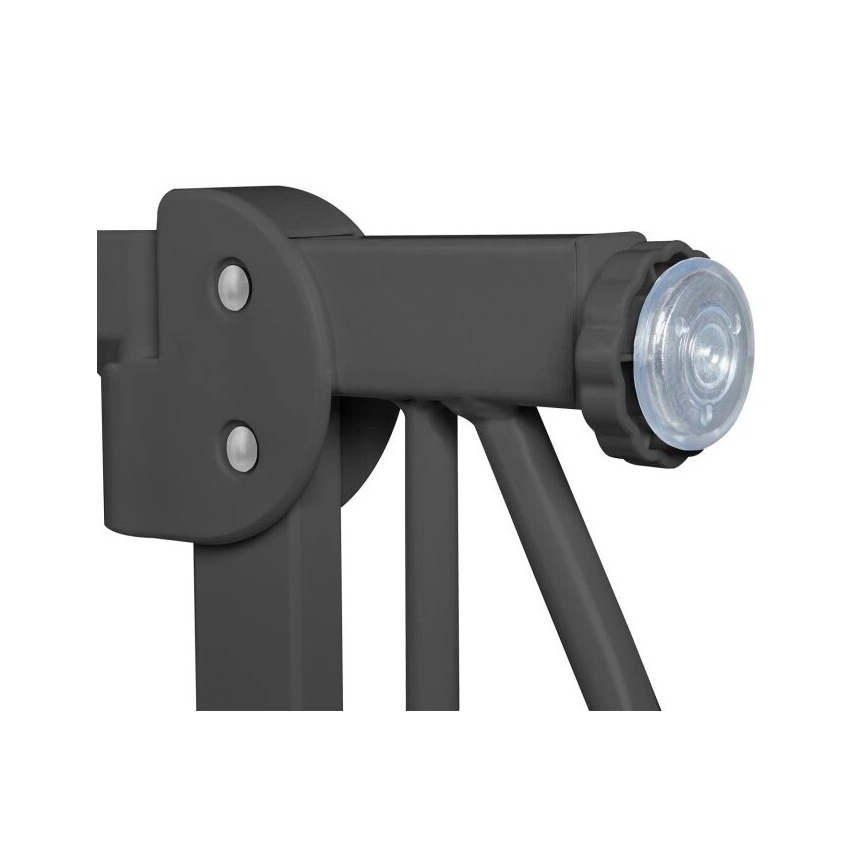 Lionelo - Barriera di sicurezza TRUUS SLIM nera/beige