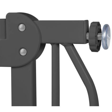 Lionelo - Barriera di sicurezza TRUUS SLIM nera/beige