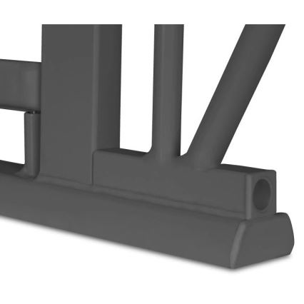 Lionelo - Barriera di sicurezza TRUUS SLIM nera/beige