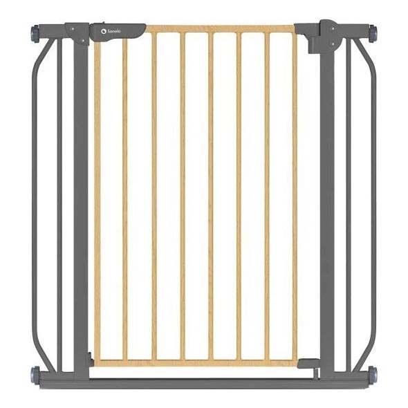 Lionelo - Barriera di sicurezza TRUUS SLIM nero/beige