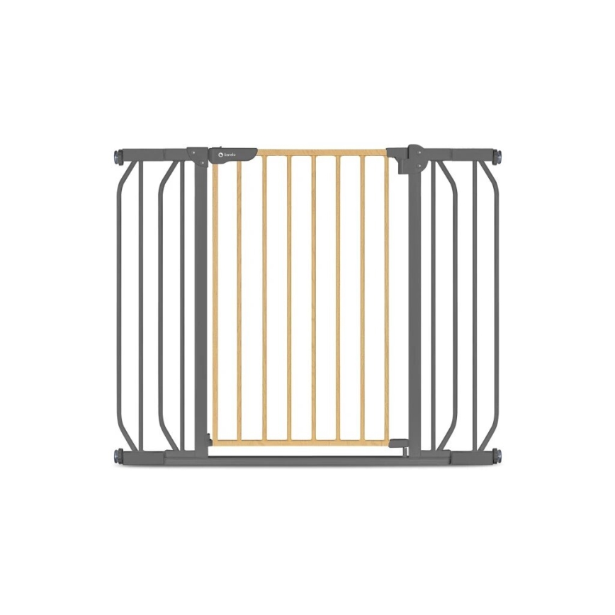 Lionelo - Barriera di sicurezza TRUUS SLIM nero/beige