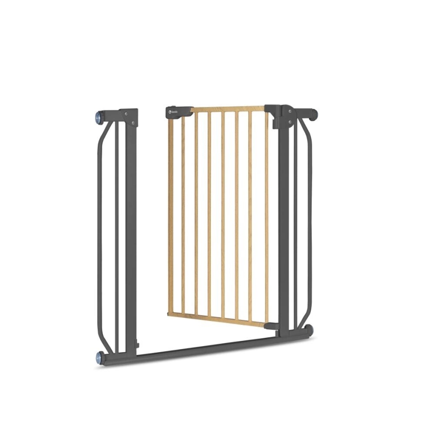 Lionelo - Barriera di sicurezza TRUUS SLIM nero/beige