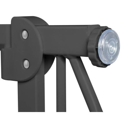 Lionelo - Barriera di sicurezza TRUUS SLIM nero/beige