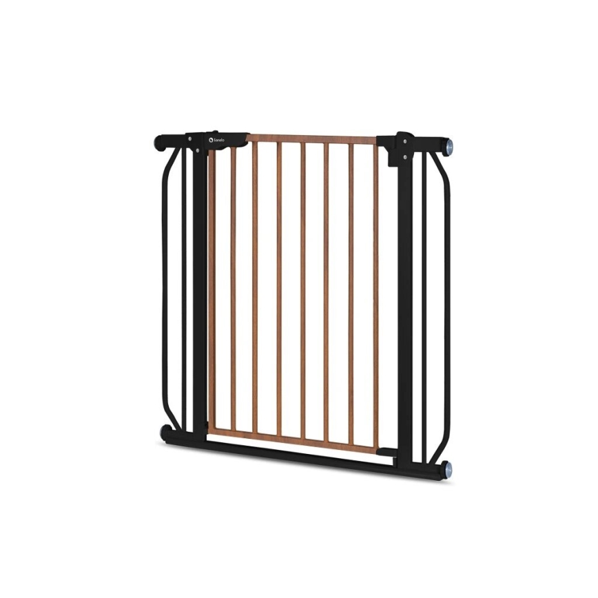 Lionelo - Barriera di sicurezza TRUUS SLIM nero/marrone