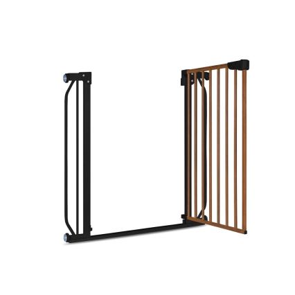 Lionelo - Barriera di sicurezza TRUUS SLIM nero/marrone