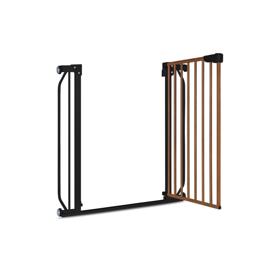 Lionelo - Barriera di sicurezza TRUUS SLIM nero/marrone