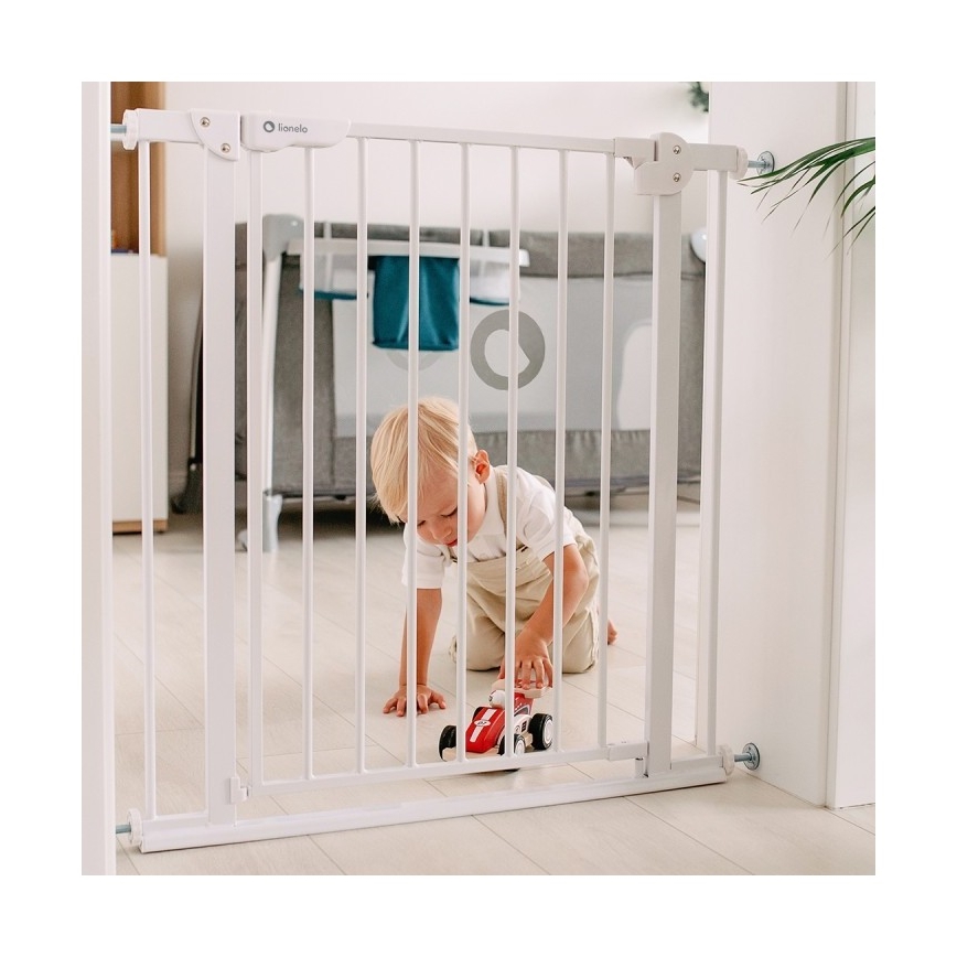 Lionelo - Barrière de sécurité TRUUS SLIM blanche