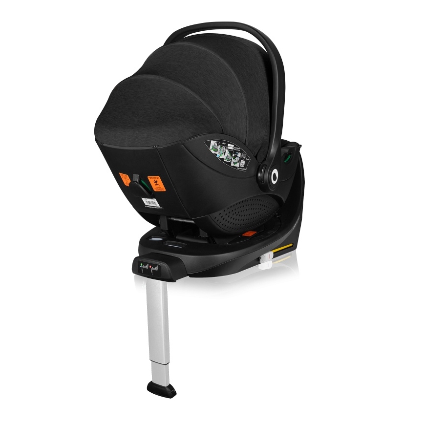 Lionelo - Basis für Kindersitze MOXIE SET i-Size Base Schwarz